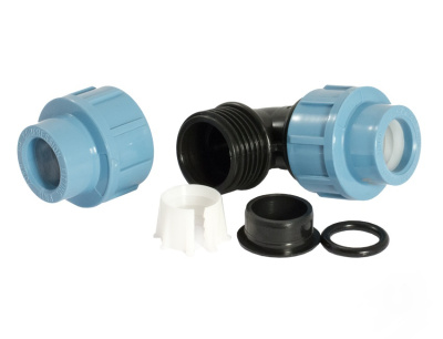 ПНД Соединение угловое 25х25 Unipump (93172)