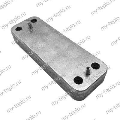 Теплообменник ГВС (вторичный) для котла Baxi LUNA DUO-TEC IN + (KGtepl2LUDTINpl)